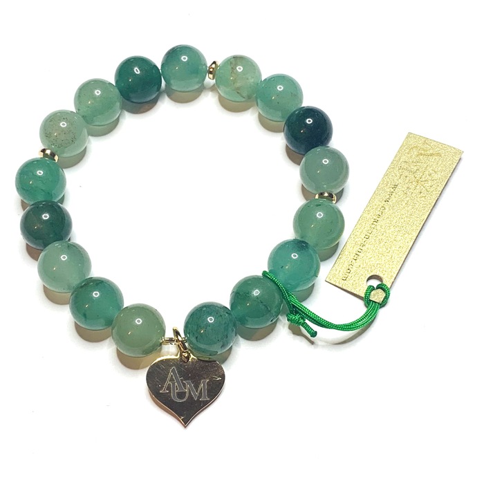 Bracelet aventurine verte 8mm – Pierre naturelle, zen et élégant femme
